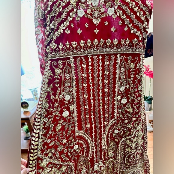 Beautiful Party/Wedding Guest Pakistani Suit! All handmade! Originally $750! - Picture 2 of 8